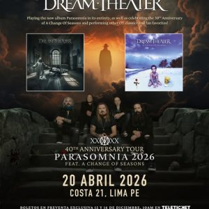 Dream Theater en Lima 2026